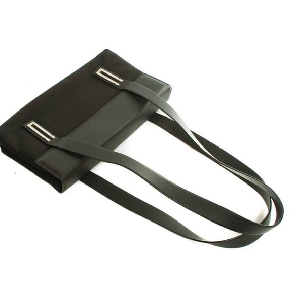 Authentic Salvatore Ferragamo Nylon black shoulder bag - Picture 3 of 12